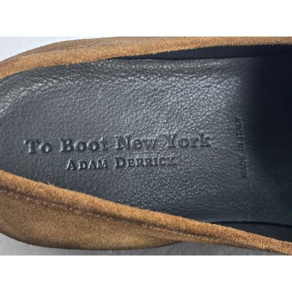 To Boot New York Adam Derrick Padua Brown Suede Loafer size 8.5 - Picture 4 of 9